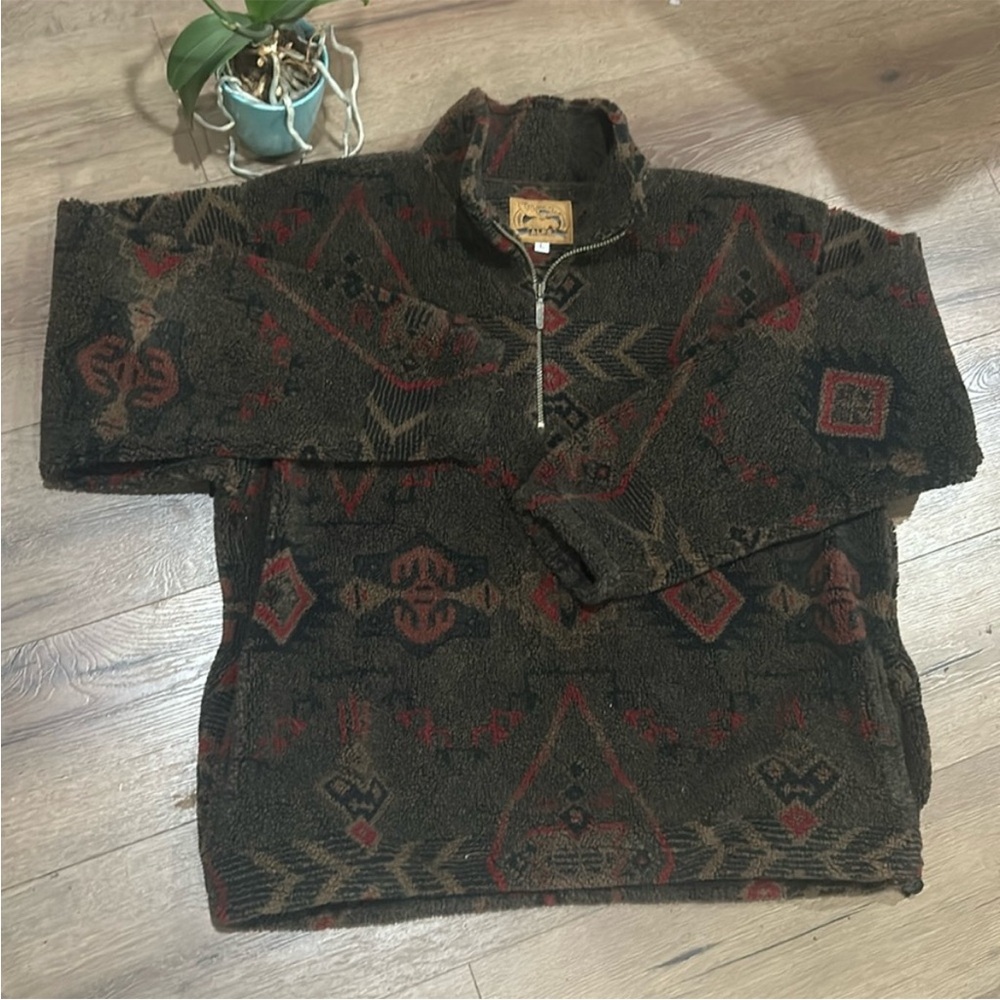 Vintage Finest Quality Apparel 1/4 Zip Jacket